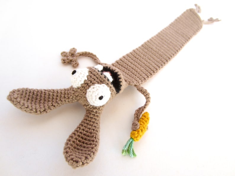 Amigurumi Crochet Bunny Bookmark image 4