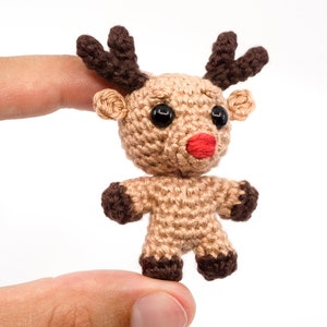 Mini Noso Reindeer Crochet Pattern Amigurumi PDF Pattern image 2