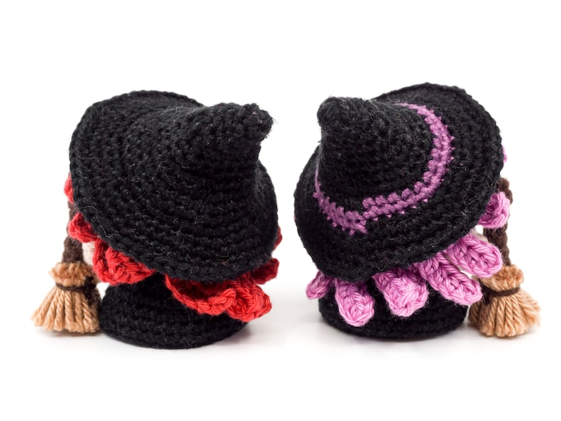 Mini Good Witches Crochet Pattern Amigurumi PDF Pattern image 9