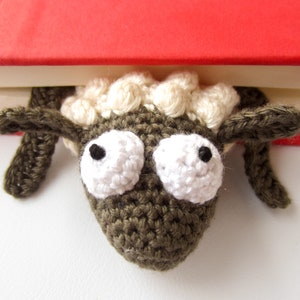 Sheep Bookmark Crochet Pattern Amigurumi PDF Pattern image 4