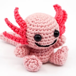 Mini Axolotl Crochet Pattern Amigurumi PDF Pattern image 8