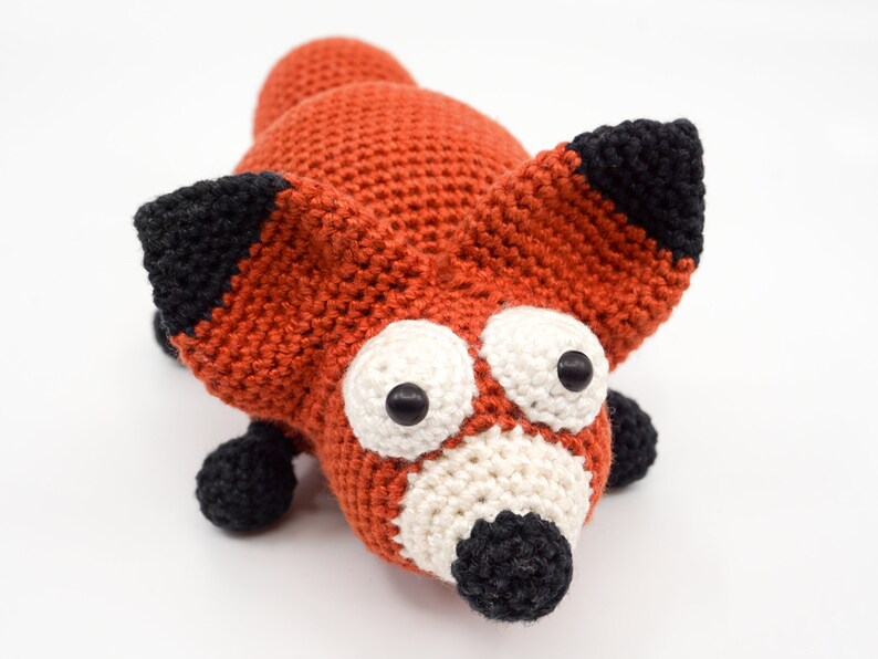 The Chubby Fox Crochet Pattern Amigurumi PDF Pattern image 2
