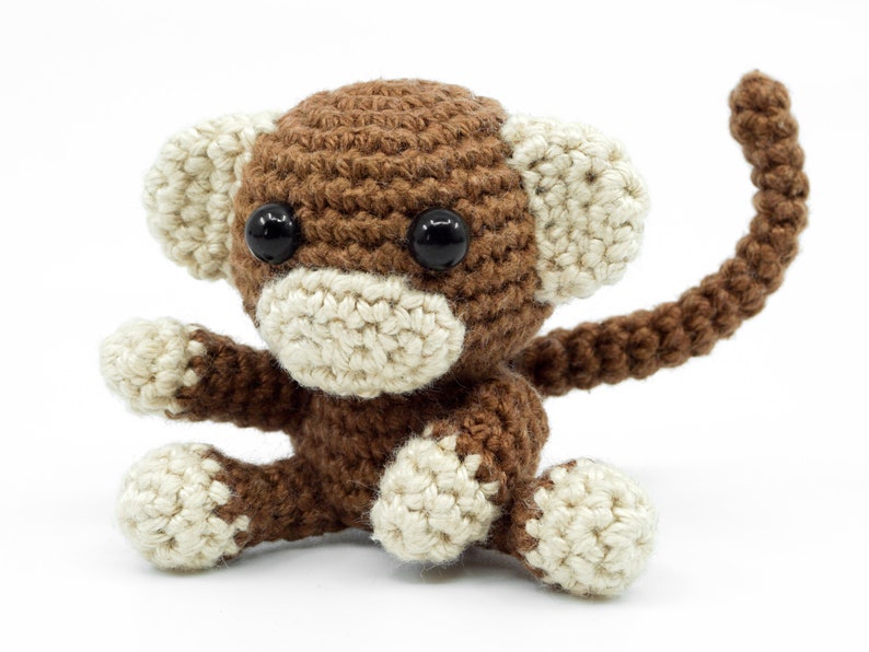 Mini Affe Häkelanleitung Amigurumi PDF Anleitung | Etsy