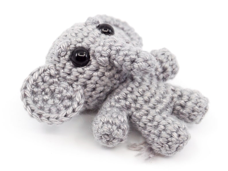 Mini Noso Elephant Crochet Pattern Amigurumi PDF Pattern image 3