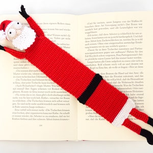 Santa Bookmark Crochet Pattern Amigurumi PDF Pattern image 2