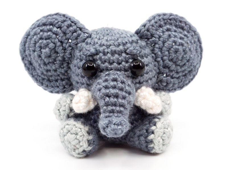 Mini Elefant Häkelanleitung Amigurumi PDF Anleitung Bild 7