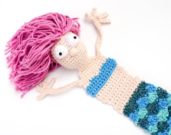 Mermaid Bookmark Crochet Pattern | Amigurumi PDF Pattern