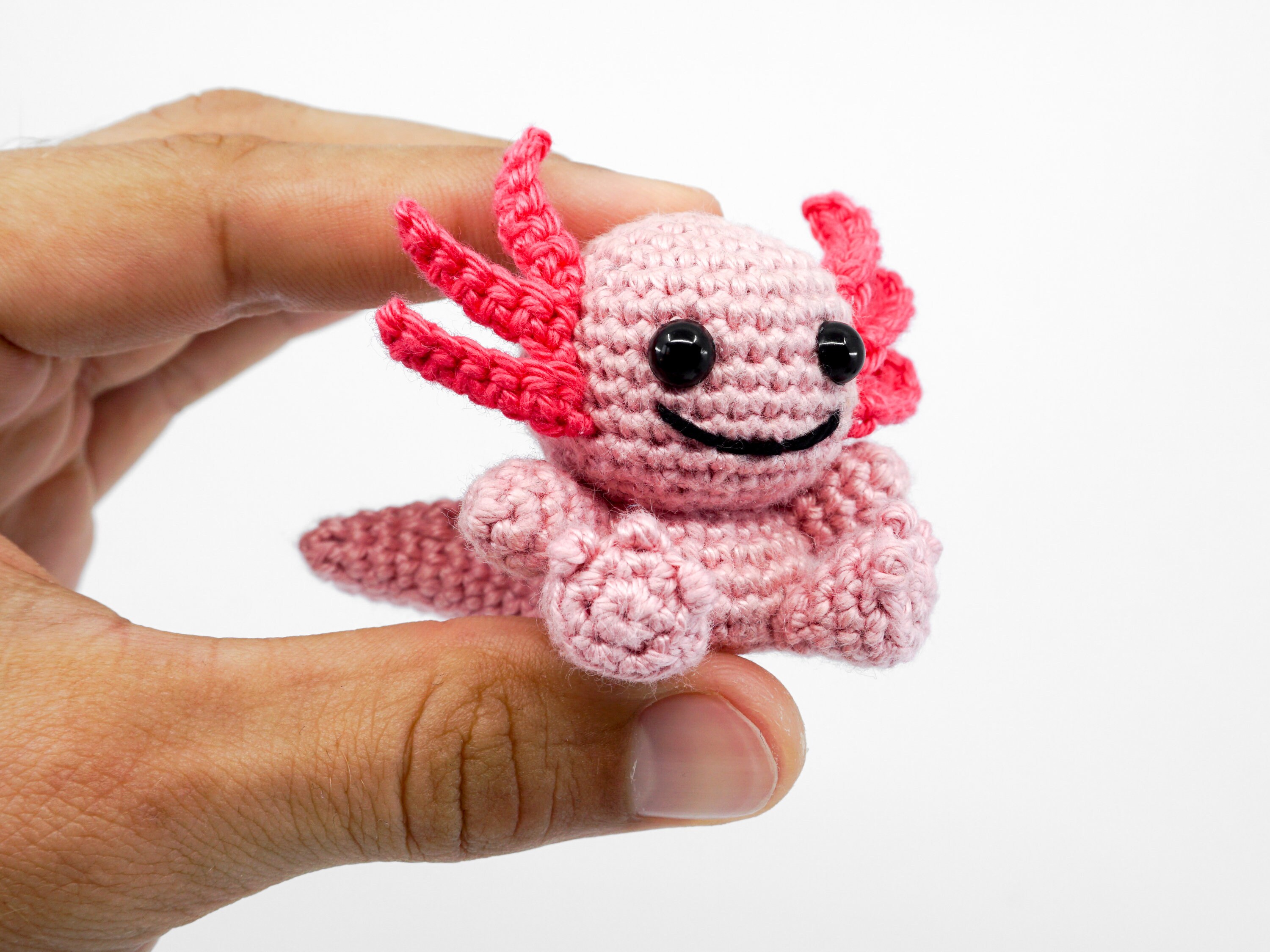Mini Axolotl Crochet Pattern Amigurumi PDF Pattern Etsy