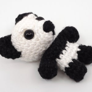 Mini Noso Panda Crochet Pattern Amigurumi PDF Pattern image 2