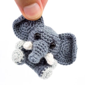 Mini Elefant Häkelanleitung Amigurumi PDF Anleitung Bild 4