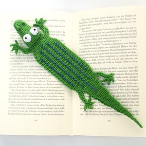 Crocodile Bookmark Crochet Pattern Amigurumi PDF Pattern image 6