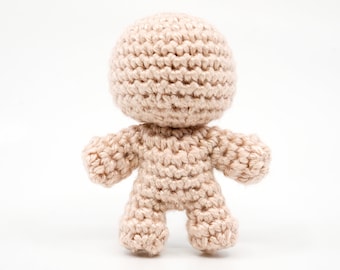 Mini Noso One Piece Crochet Doll | Amigurumi PDF Pattern