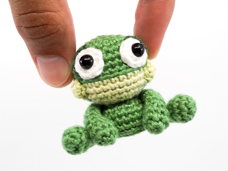Mini Frog Crochet Pattern Amigurumi PDF Pattern image 6