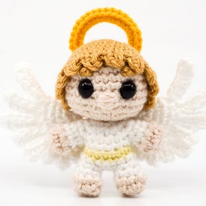 Mini Angel Crochet Pattern Amigurumi PDF Pattern image 1