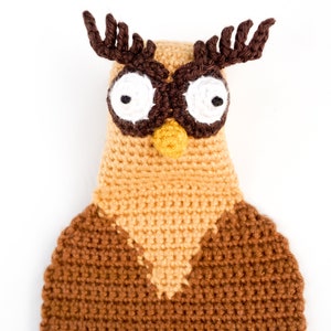Owl Bookmark Crochet Pattern Amigurumi PDF Pattern image 5