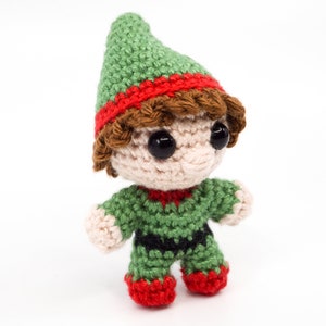 Mini Noso Christmas Elf Crochet Pattern Amigurumi PDF Pattern 画像 3