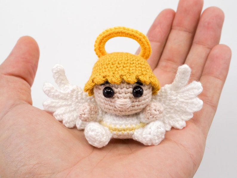 Mini Engel Häkelanleitung Amigurumi PDF Anleitung Bild 3