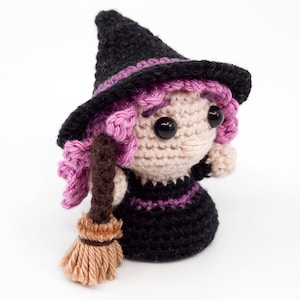 Mini Good Witches Crochet Pattern Amigurumi PDF Pattern image 7