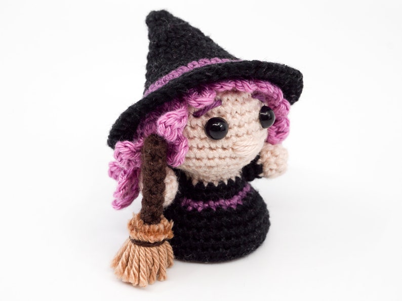 Mini Good Witches Crochet Pattern Amigurumi PDF Pattern image 7