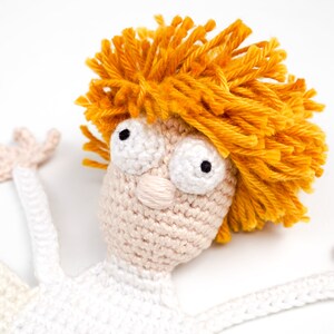 Engel Lesezeichen Häkelanleitung Amigurumi PDF Anleitung Bild 6