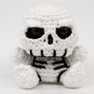 Mini Skeleton Crochet Pattern Amigurumi PDF Pattern image 7