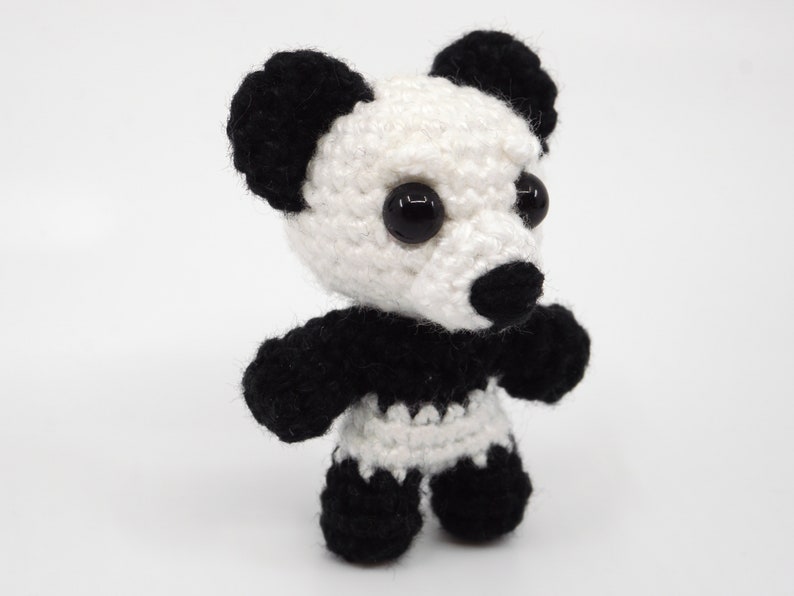 Mini Noso Panda Crochet Pattern Amigurumi PDF Pattern image 6