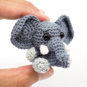 Mini Elefant Häkelanleitung Amigurumi PDF Anleitung Bild 6