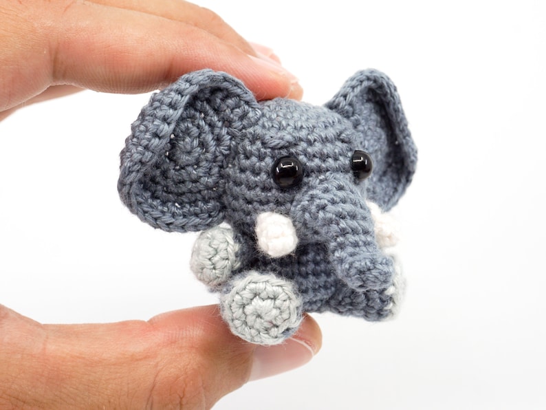 Mini Elefant Häkelanleitung Amigurumi PDF Anleitung Bild 6