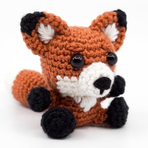 Mini Fox Crochet Pattern Amigurumi PDF Pattern image 3