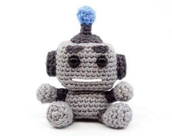 Mini Robot Crochet Pattern | Amigurumi PDF Pattern