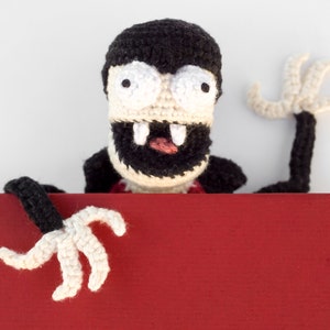 Vampire Bookmark Crochet Pattern Amigurumi PDF Pattern image 8