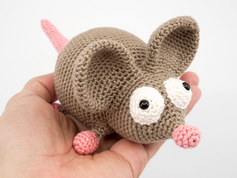 Kugelmaus Häkelanleitung Amigurumi PDF Anleitung Bild 3