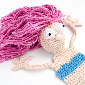 Mermaid Bookmark Crochet Pattern Amigurumi PDF Pattern image 7