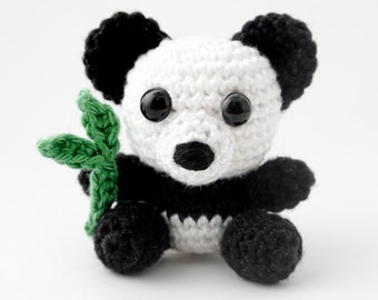 Mini Panda Crochet Pattern | Amigurumi PDF Pattern