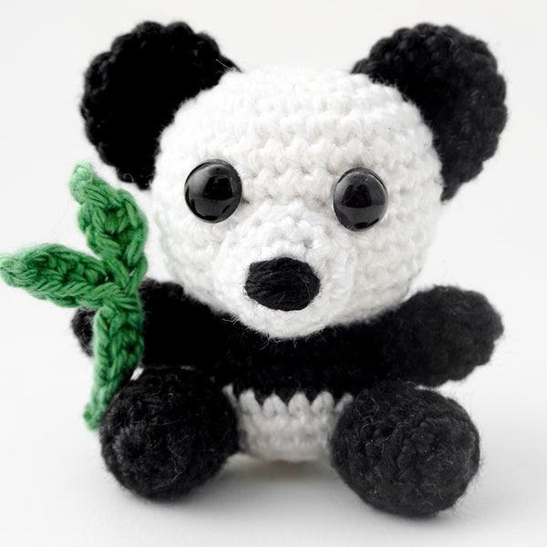Mini Panda Crochet Pattern | Amigurumi PDF Pattern