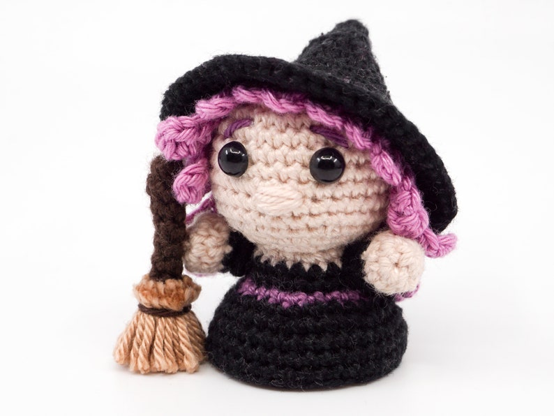 Mini Good Witches Crochet Pattern Amigurumi PDF Pattern image 2