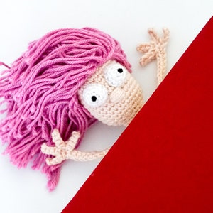 Mermaid Bookmark Crochet Pattern Amigurumi PDF Pattern image 6