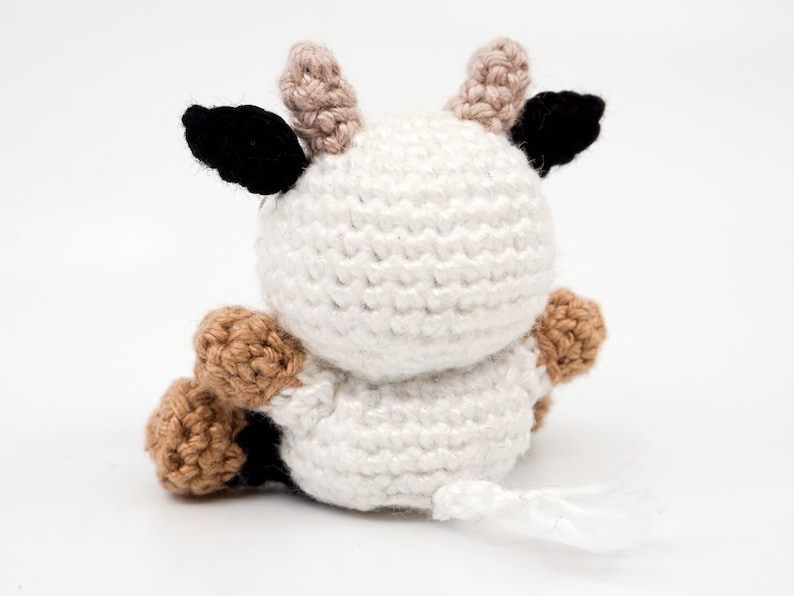 Mini Cow Crochet Pattern Amigurumi PDF Pattern image 7