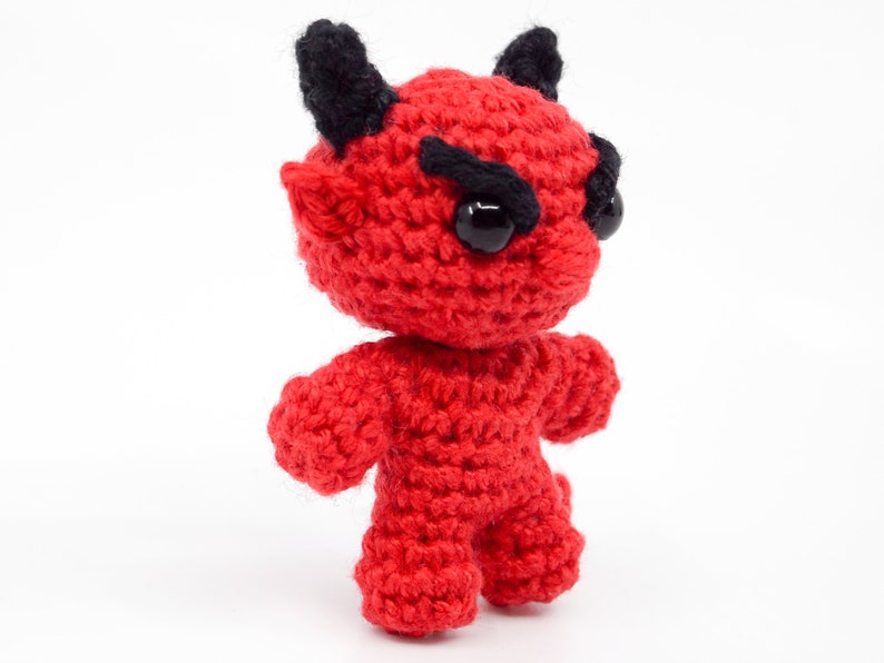 Mini Noso Devil Crochet Pattern Amigurumi PDF Pattern image 7