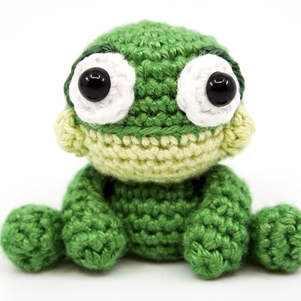 Mini Frog Crochet Pattern | Amigurumi PDF Pattern