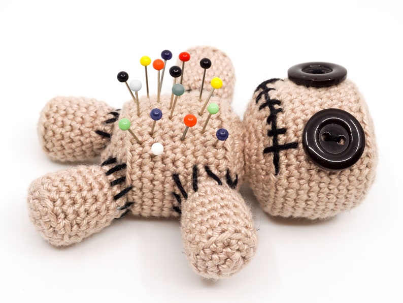 Voodoo Doll Pincushion Crochet Pattern Amigurumi PDF Pattern image 6