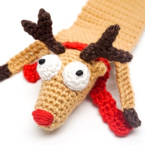 Reindeer Bookmark Crochet Pattern | Amigurumi PDF Pattern