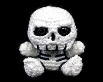 Mini Skeleton Crochet Pattern | Amigurumi PDF Pattern