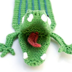 Crocodile Bookmark Crochet Pattern Amigurumi PDF Pattern image 8