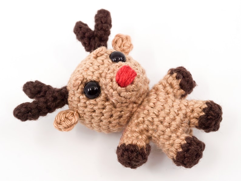 Mini Noso Reindeer Crochet Pattern Amigurumi PDF Pattern image 8