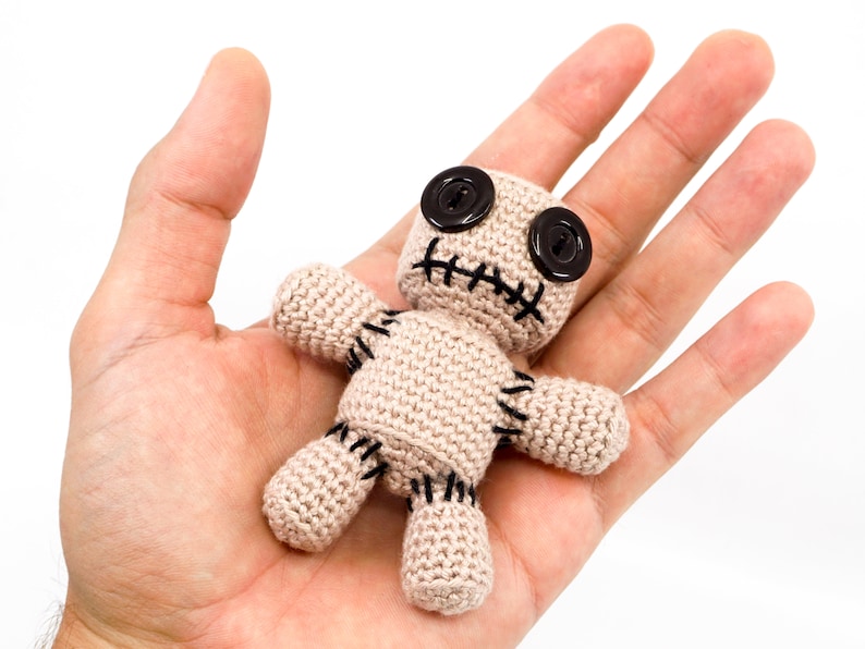 Voodoo Doll Pincushion Crochet Pattern Amigurumi PDF Pattern image 5