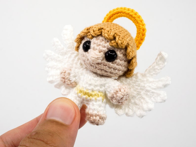 Mini Angel Crochet Pattern Amigurumi PDF Pattern image 8