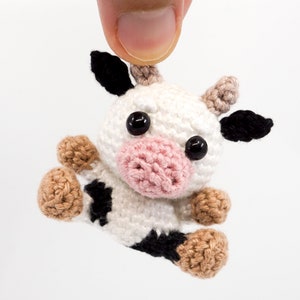 Mini Cow Crochet Pattern Amigurumi PDF Pattern image 4