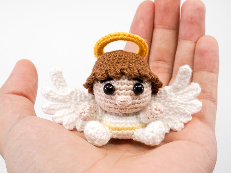 Mini Engel Häkelanleitung Amigurumi PDF Anleitung Bild 8