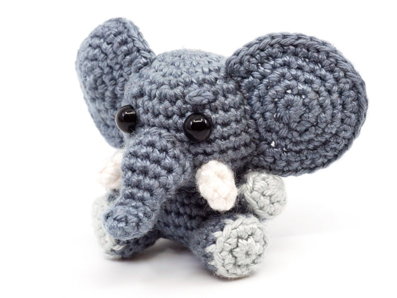 Mini Elefant Häkelanleitung Amigurumi PDF Anleitung Bild 5